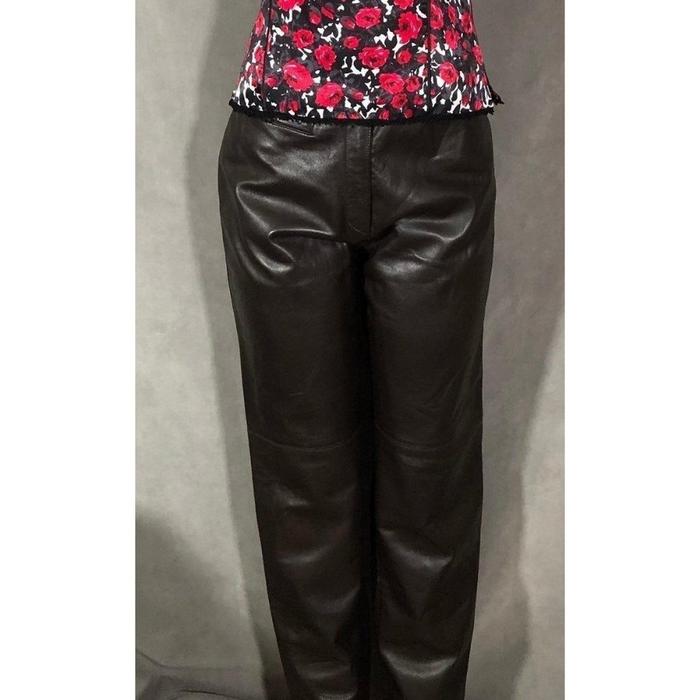 Lafayette 148 women's Leather pants 10